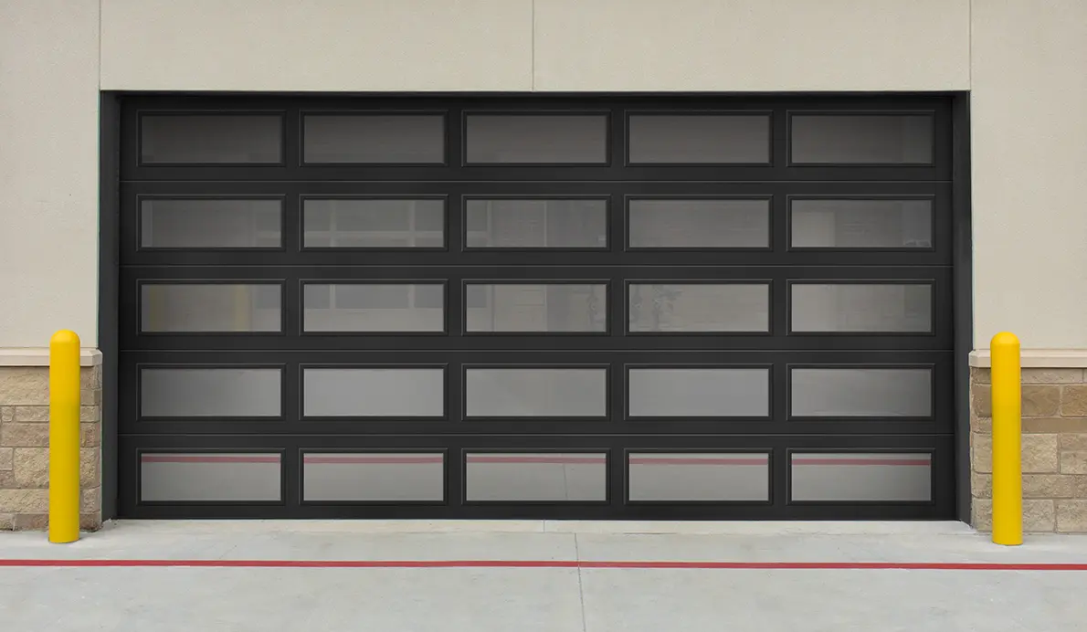 Clopay Architectural Series full-view garage door