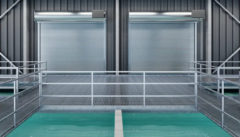 Clopay corrosion resistant rolling door large