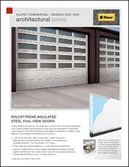 Architectural Series Polystyrene Insulated Steel Full-View Doors