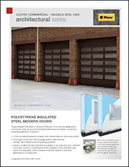 Clopay Architectural Series Steel Modern Doors