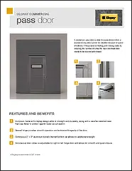 Clopay GARMER pass door
