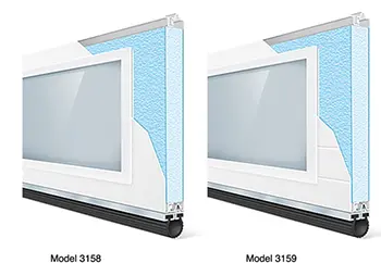 Full-View Aluminum & Steel Frame Overhead Doors