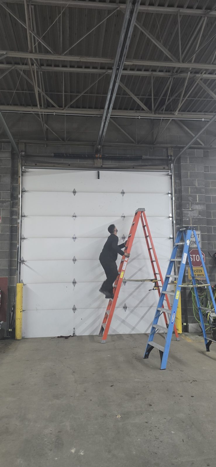 Commercial overhead door serviced by Proactive Garage Door Repair, photo 3