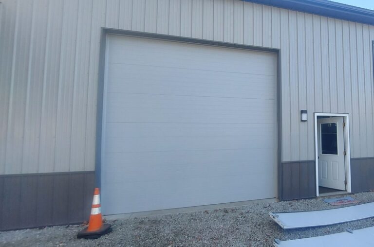 Commercial overhead door serviced by Proactive Garage Door Repair