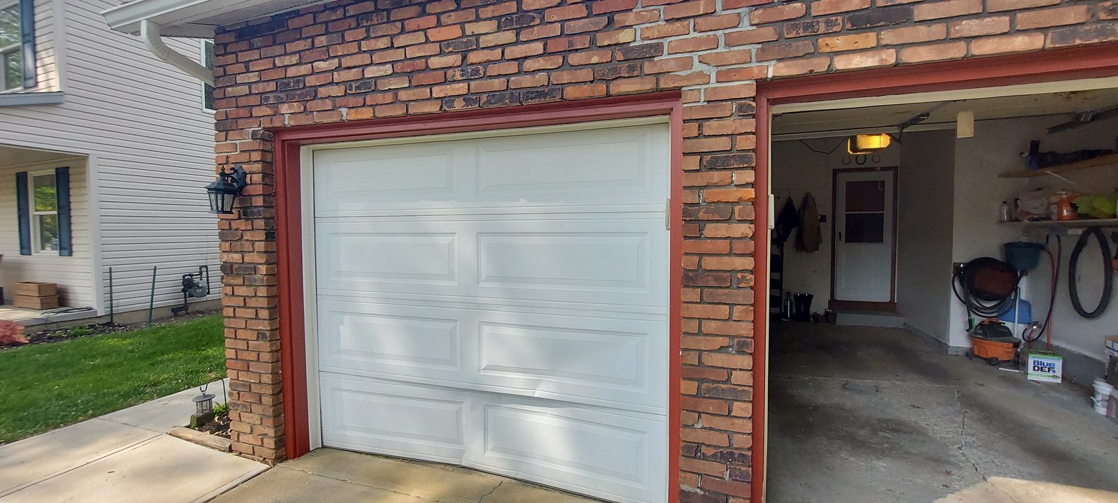 Garage door exterior at a Proactive Garage Door Repair customer home