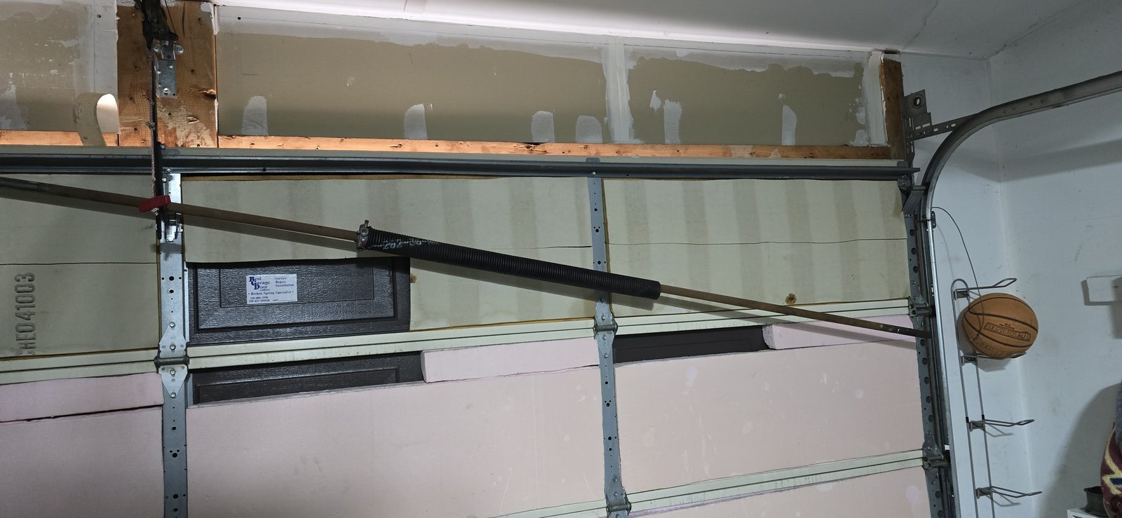 Garage door installation in progress by Proactive Garage Door Repair, photo 4