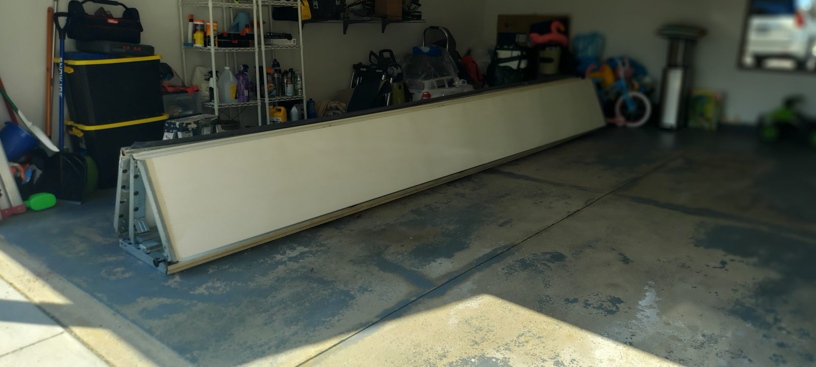 Garage door installation in progress by Proactive Garage Door Repair, photo 2