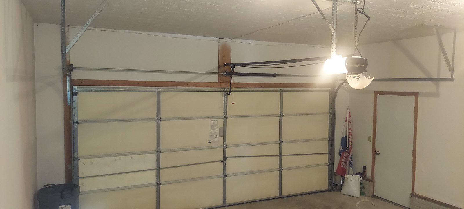 Inside view of a garage door after a Proactive Garage Door Repair visit, photo 2