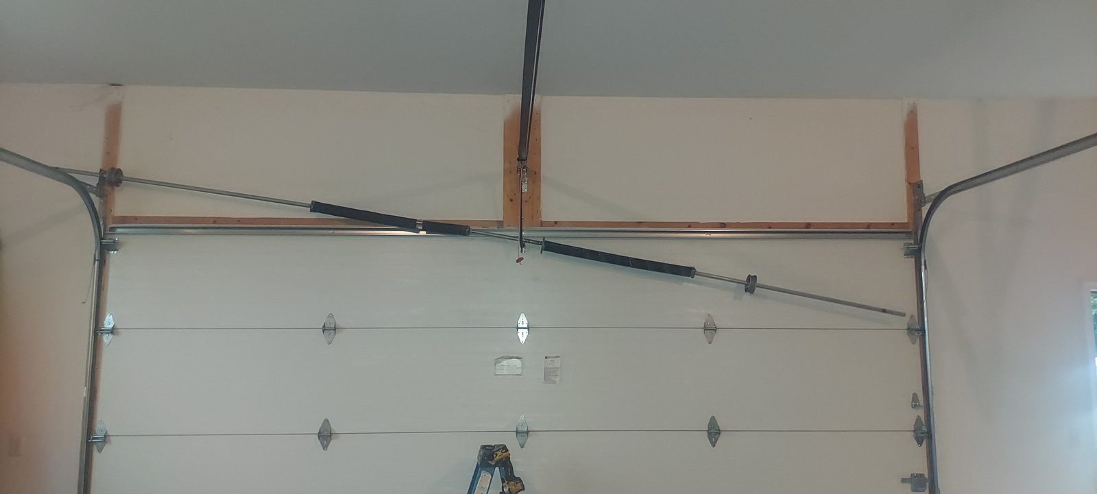 Garage door spring repair by Proactive Garage Door Repair in Eaton Township, Ohio