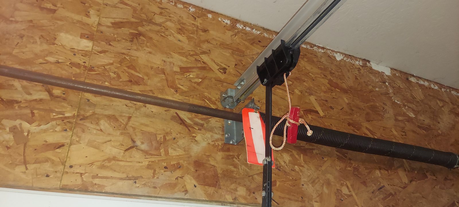 Garage door spring replacement job by Proactive Garage Door Repair