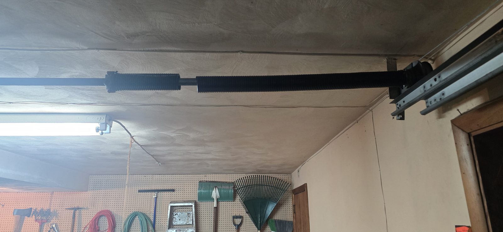 Garage door spring replacement job by Proactive Garage Door Repair