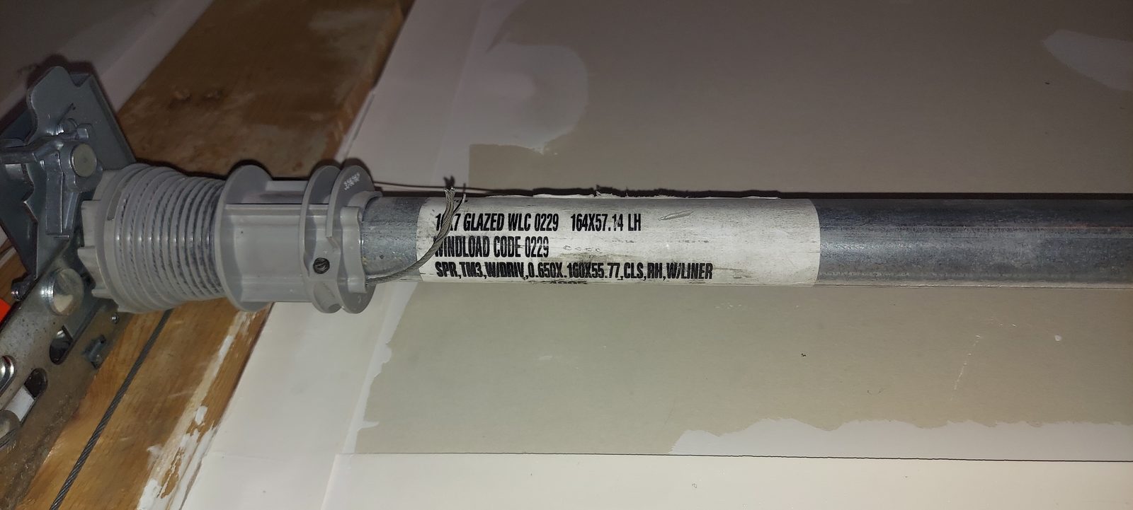 Garage door spring replacement job by Proactive Garage Door Repair
