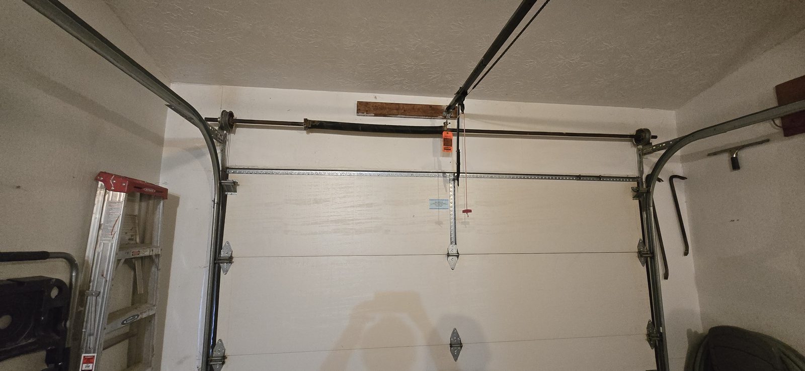 Garage door spring replacement job by Proactive Garage Door Repair