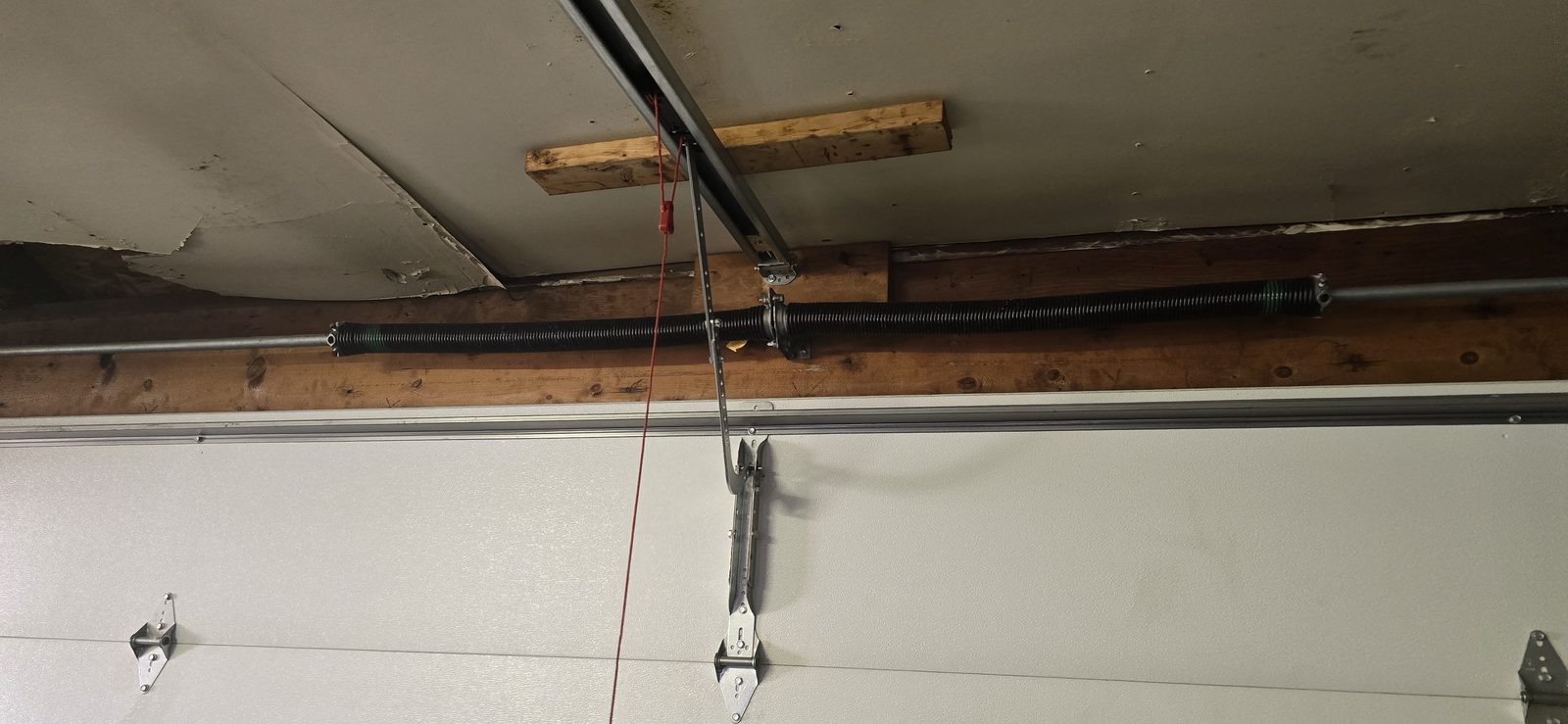 Garage door spring replacement job by Proactive Garage Door Repair, photo 2