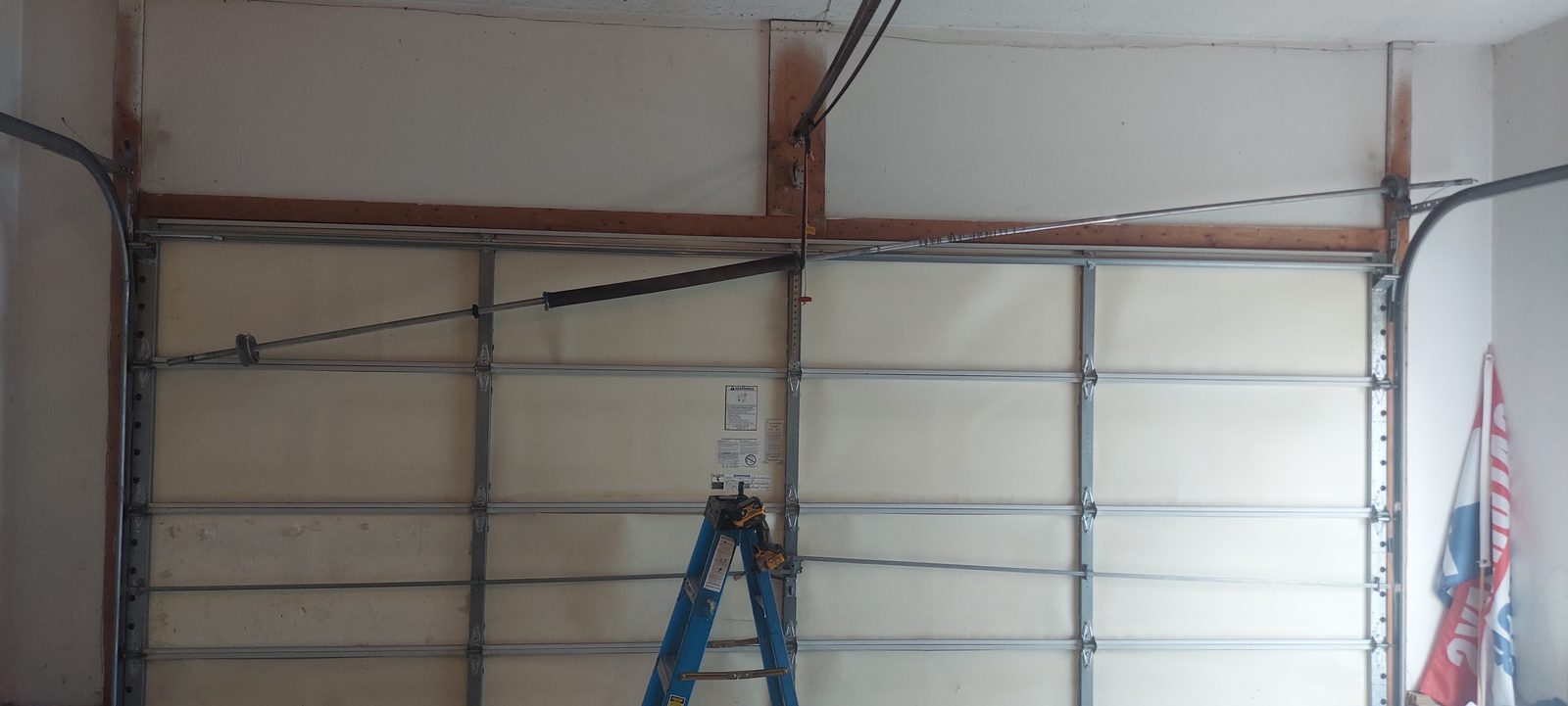 Garage door spring replacement job by Proactive Garage Door Repair, photo 3