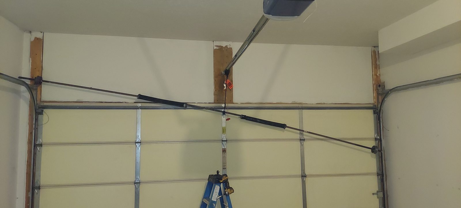 Garage door spring replacement job by Proactive Garage Door Repair in Grafton, Ohio