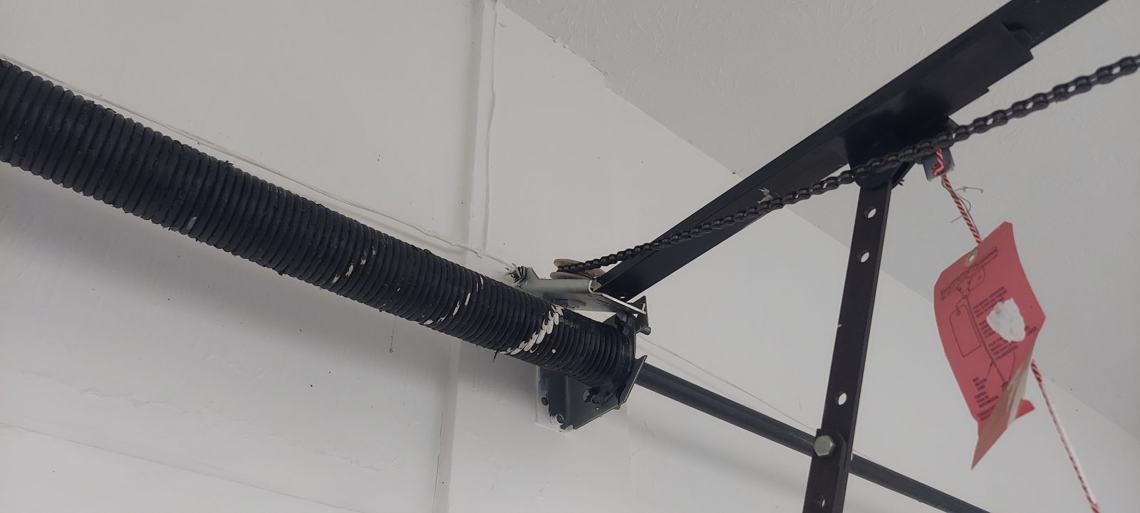 Garage door springs replaced and adjusted by Proactive Garage Door Repair