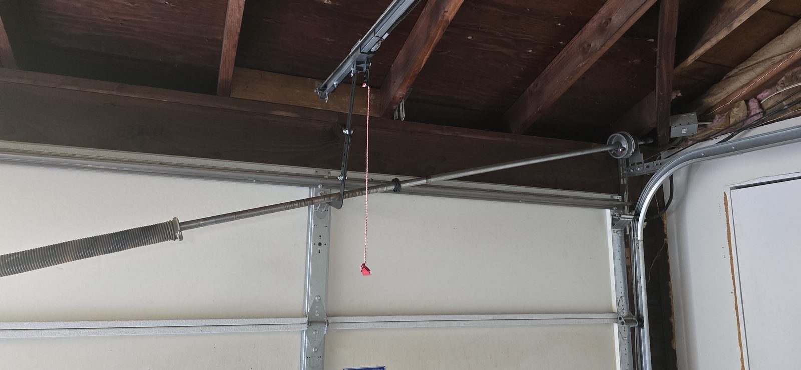 Garage door springs replaced and adjusted by Proactive Garage Door Repair