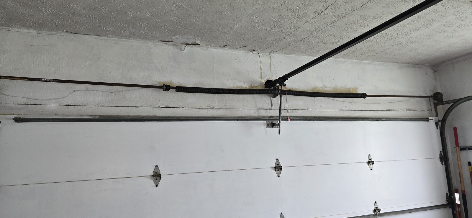 Garage door springs replaced and adjusted by Proactive Garage Door Repair, photo 2