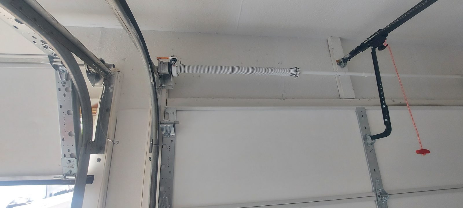 Garage door springs replaced and adjusted by Proactive Garage Door Repair
