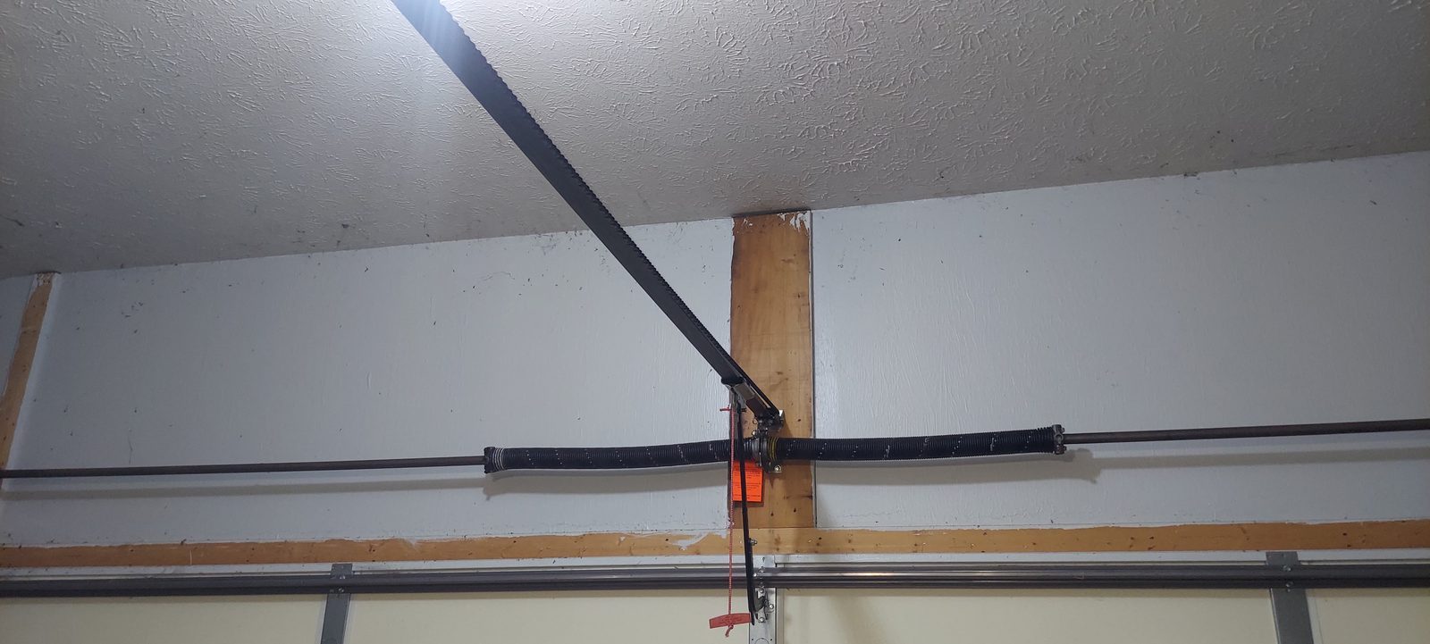 Garage door springs replaced and adjusted by Proactive Garage Door Repair