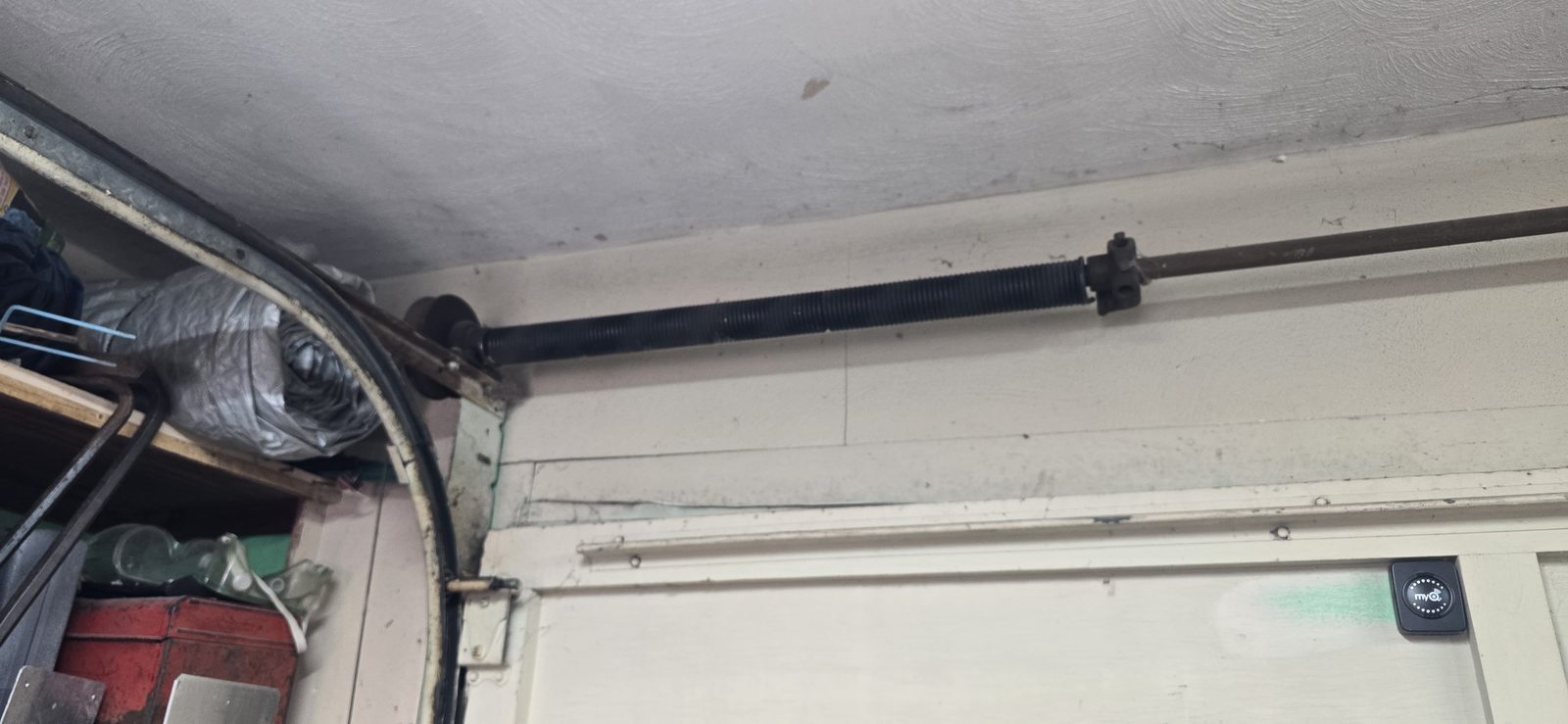 Garage door springs replaced and adjusted by Proactive Garage Door Repair