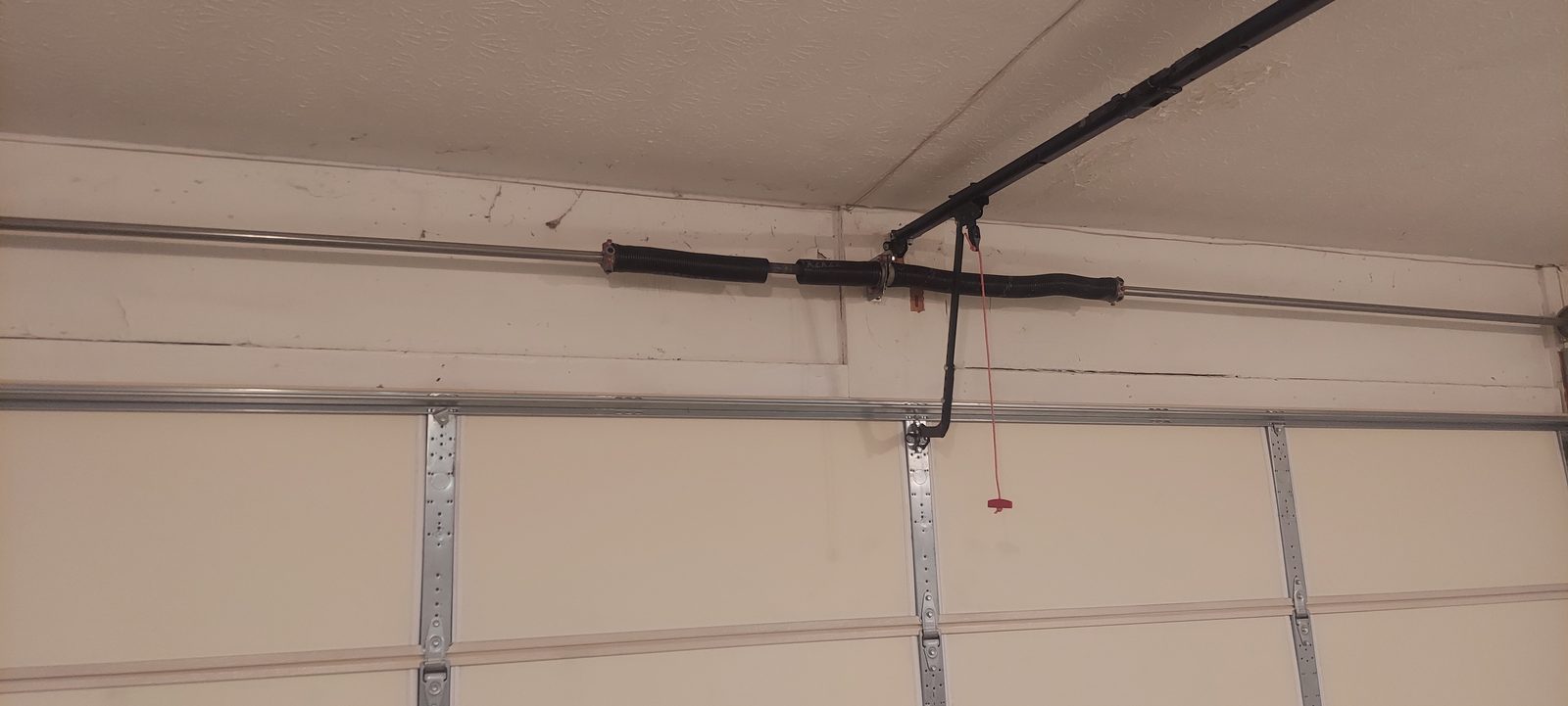 Garage door springs replaced and adjusted by Proactive Garage Door Repair, photo 2