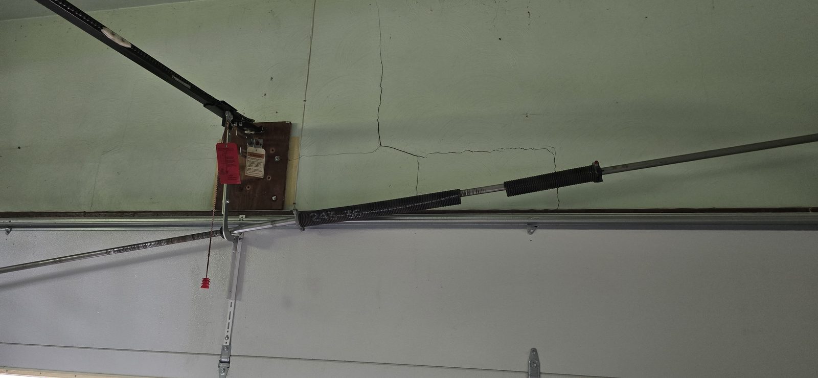 Garage door springs replaced and adjusted by Proactive Garage Door Repair