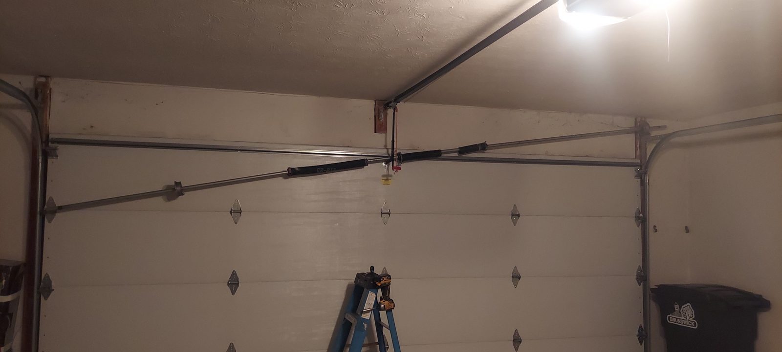 Garage door springs replaced and adjusted by Proactive Garage Door Repair