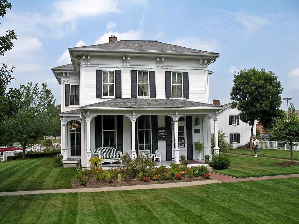 North Canton, Ohio: the historic Hoover Farm, built in 1853