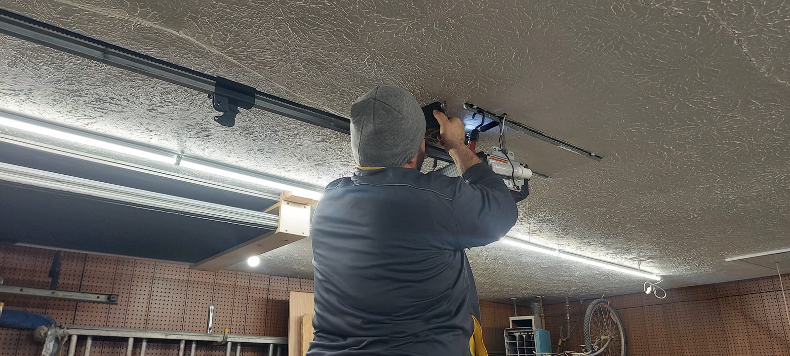 Proactive Garage Door Repair on the job