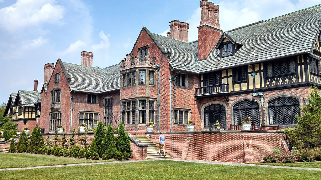 Akron, Ohio: Stan Hywet Hall, a National Register historic estate