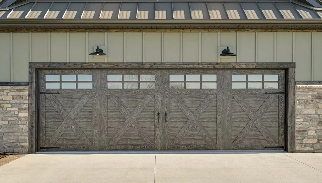 Clopay Canyon Ridge Carriage House (4-Layer) garage door, example 3