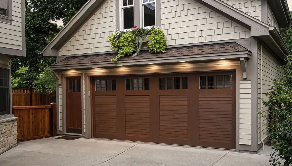 Clopay Canyon Ridge Louver garage door, example 2