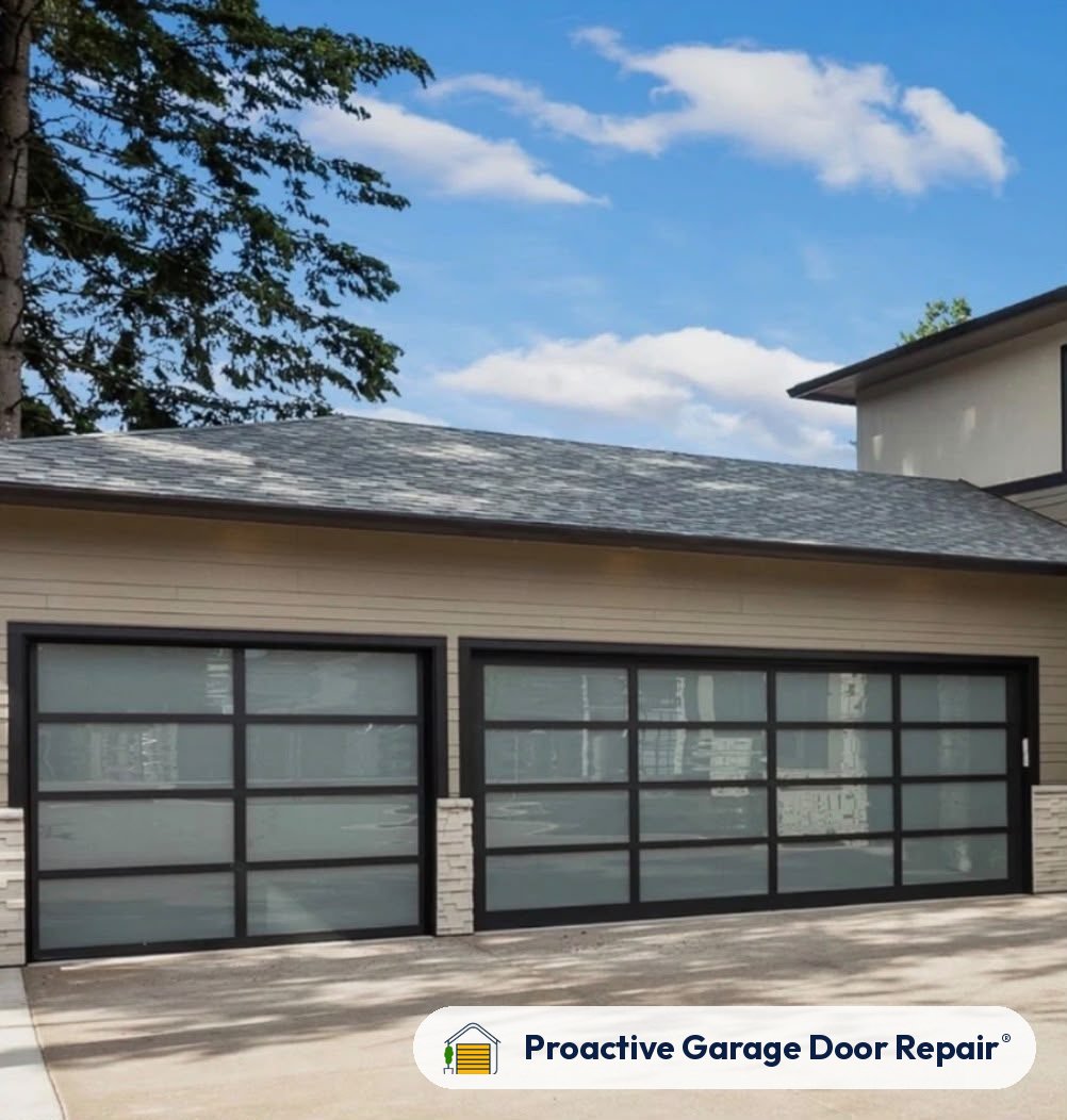 Garage door exterior at a Proactive Garage Door Repair customer home