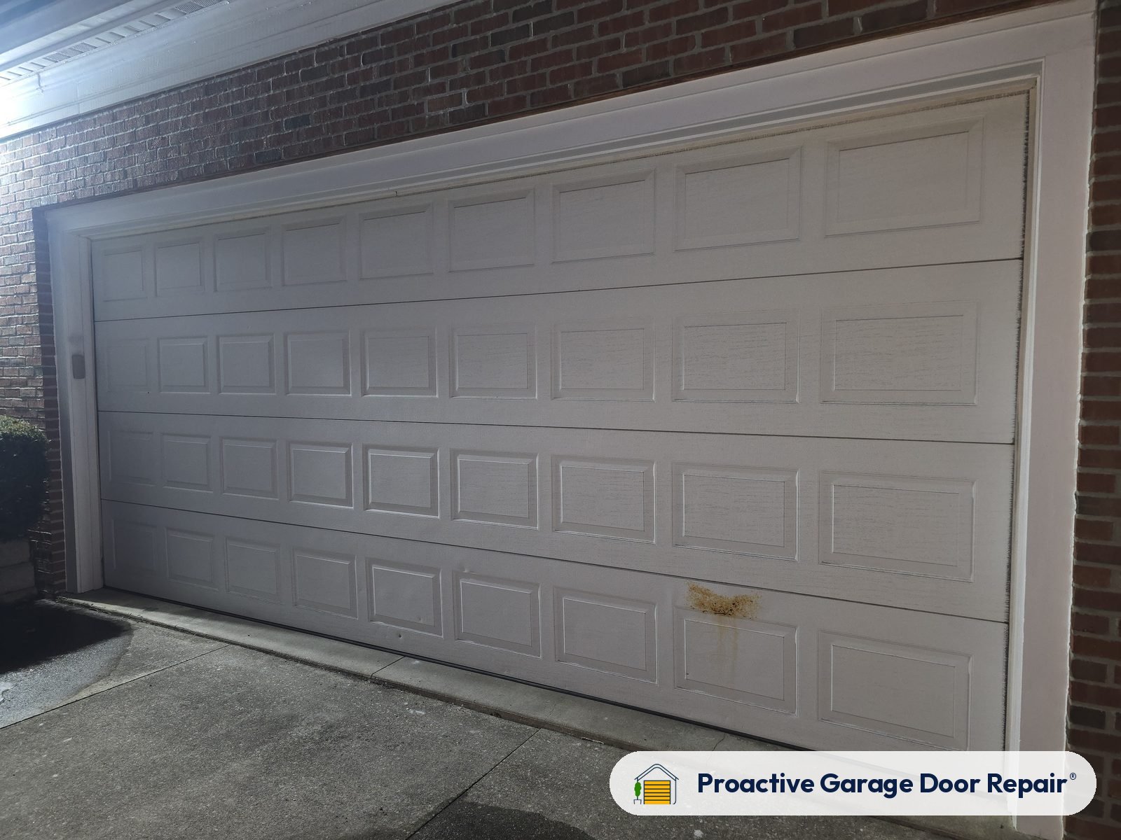 Garage door exterior at a Proactive Garage Door Repair customer home