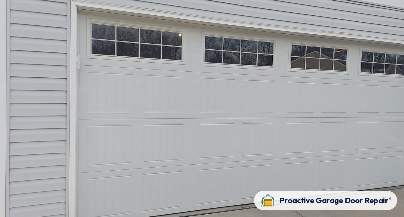Garage door exterior at a Proactive Garage Door Repair customer home
