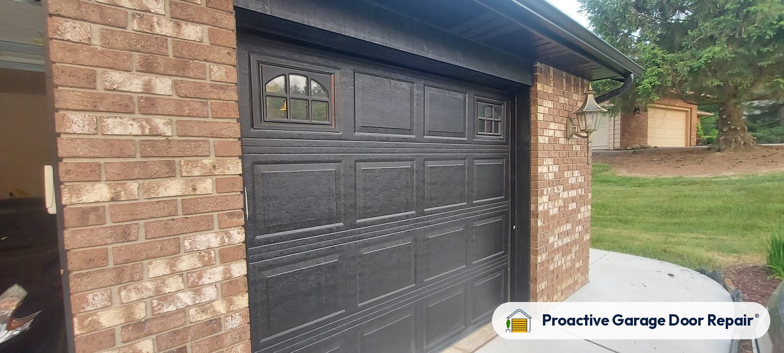 Garage door exterior at a Proactive Garage Door Repair customer home
