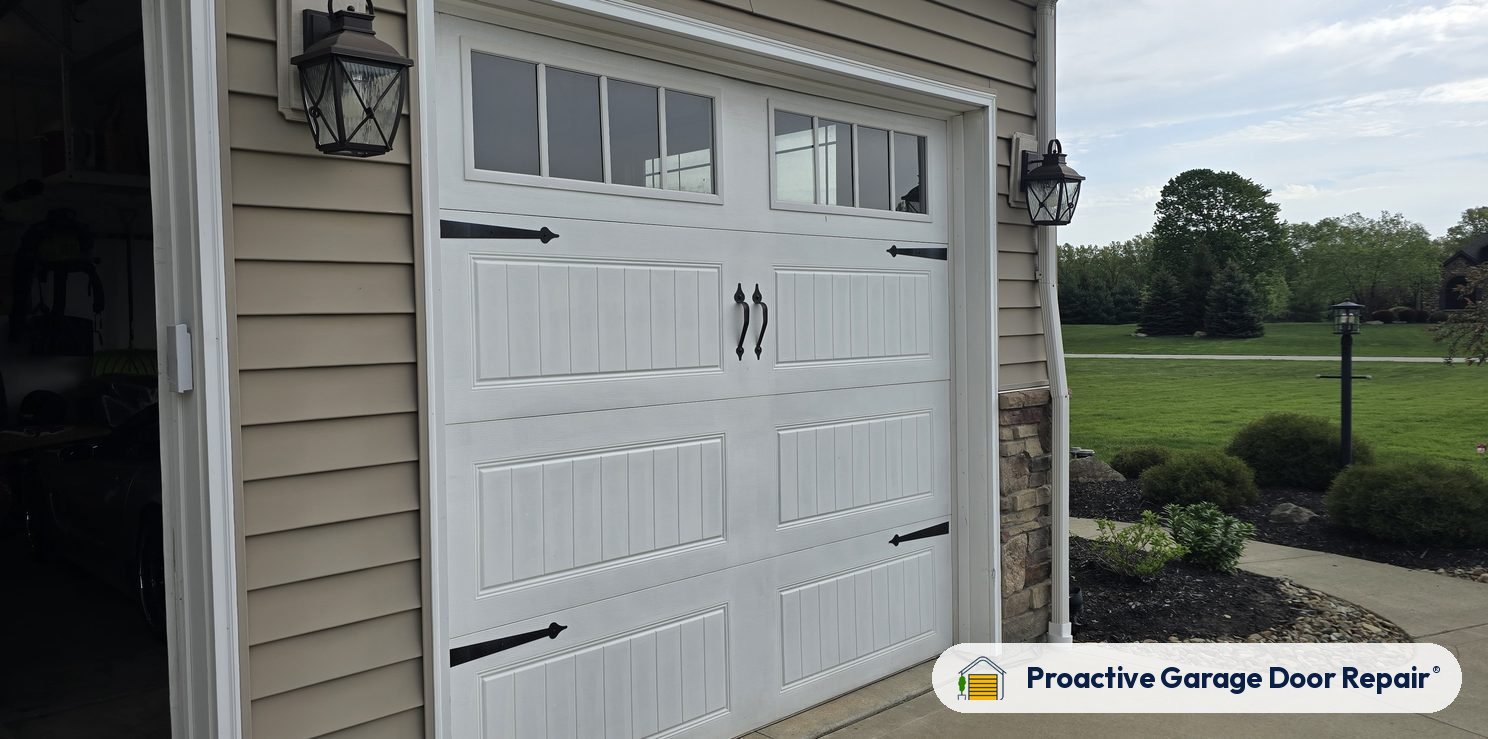 Garage door exterior at a Proactive Garage Door Repair customer home, photo 2