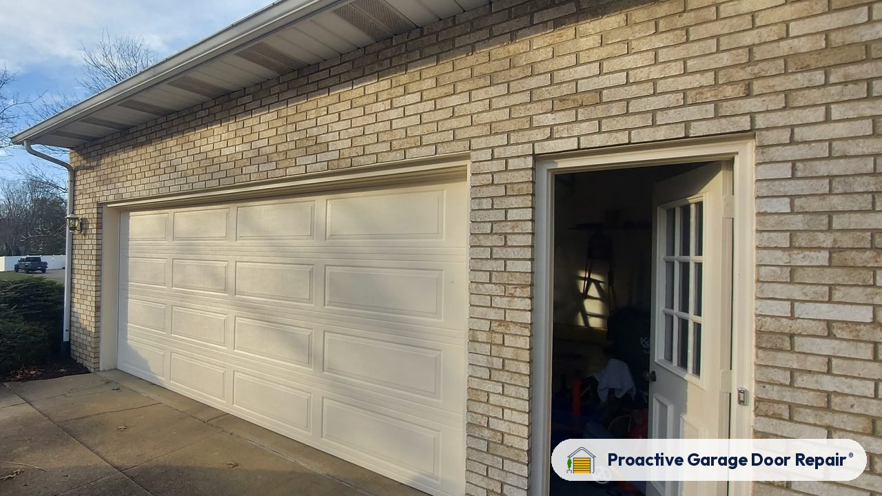Garage door exterior at a Proactive Garage Door Repair customer home
