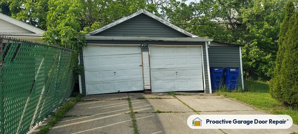 Garage door exterior at a Proactive Garage Door Repair customer home