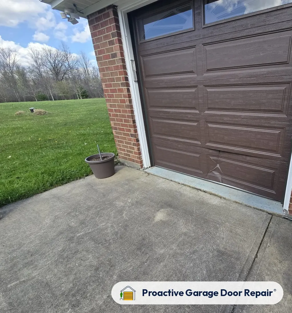 Garage door exterior at a Proactive Garage Door Repair customer home