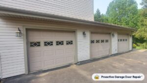 Garage door job in Hiram, OH