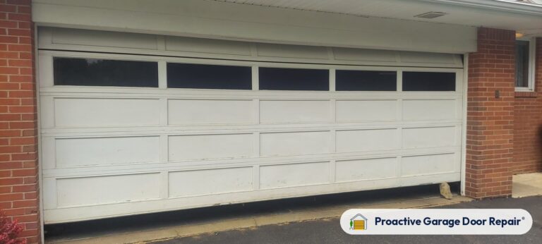 Garage door exterior at a Proactive Garage Door Repair customer home