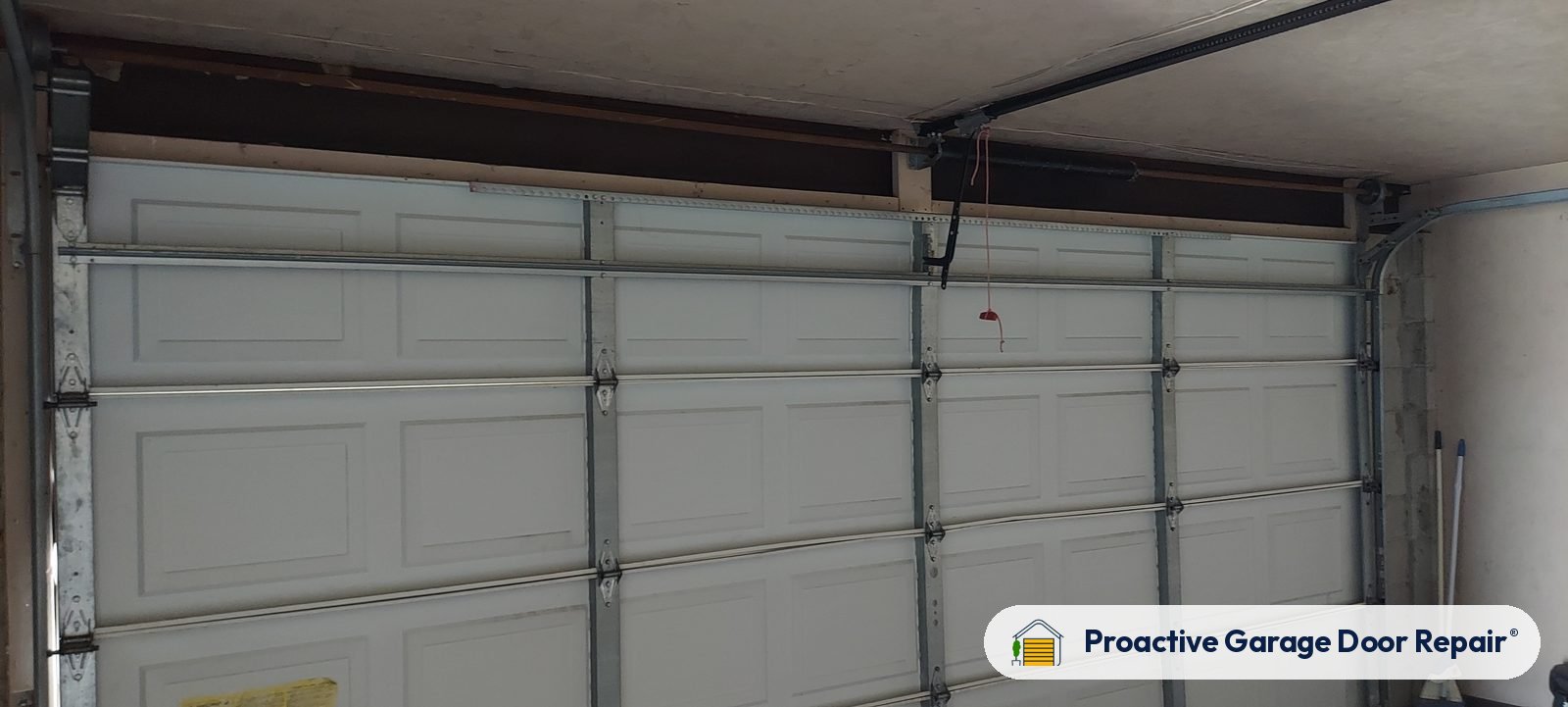 Garage door springs, tracks and hardware serviced by Proactive Garage Door Repair, photo 2