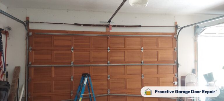 Garage door repair in Columbia Township, OH, photo 1