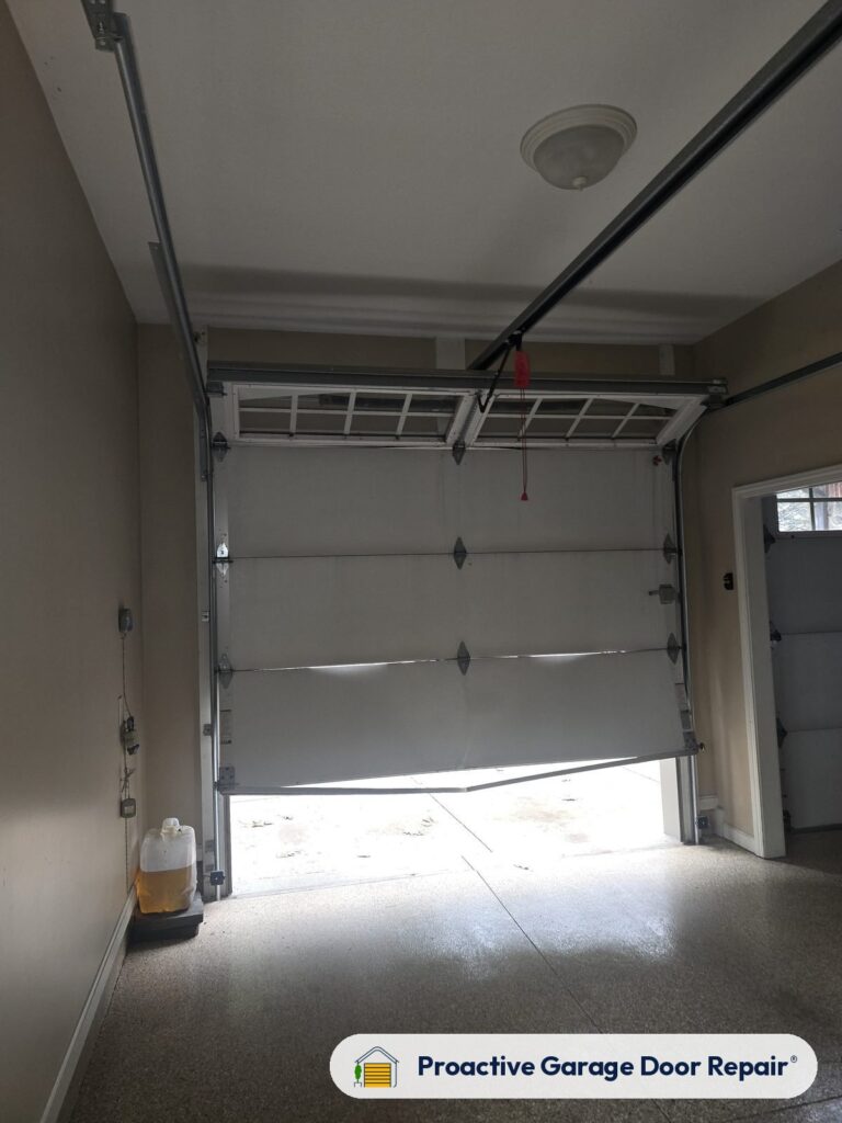Garage door repair in Richfield, OH, photo 1