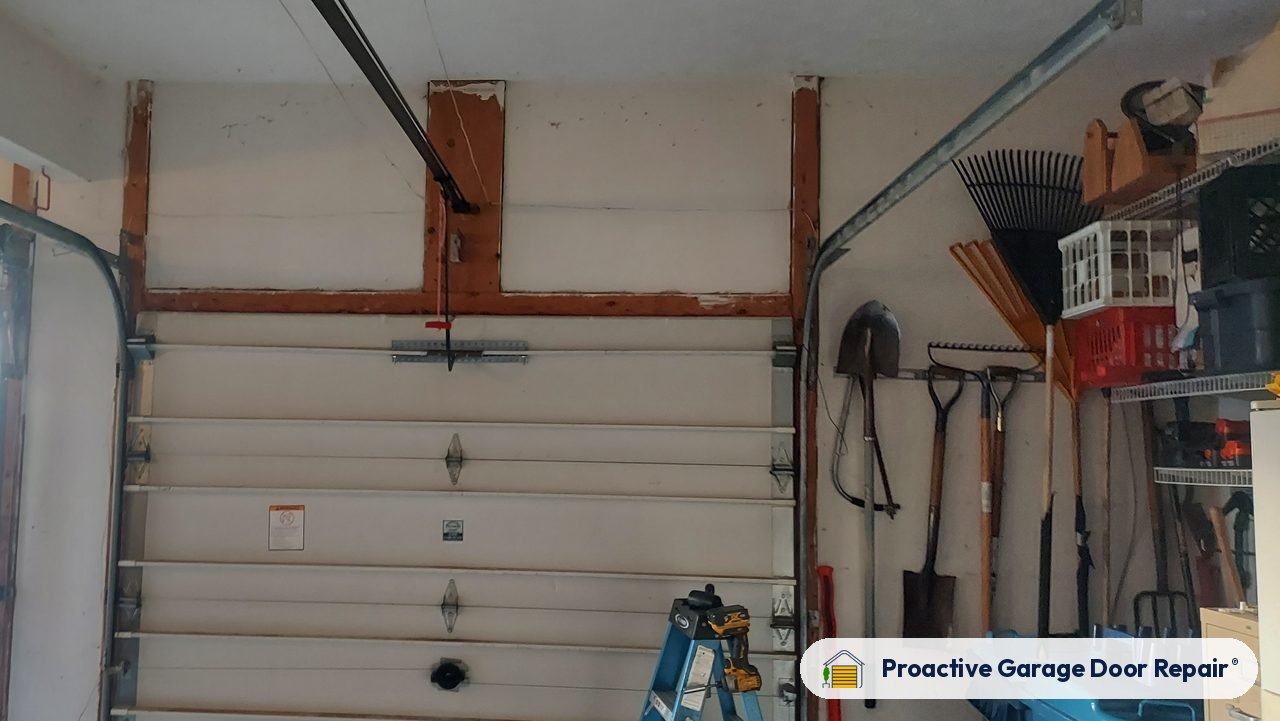 Garage door springs, tracks and hardware serviced by Proactive Garage Door Repair in Copley Township, Ohio