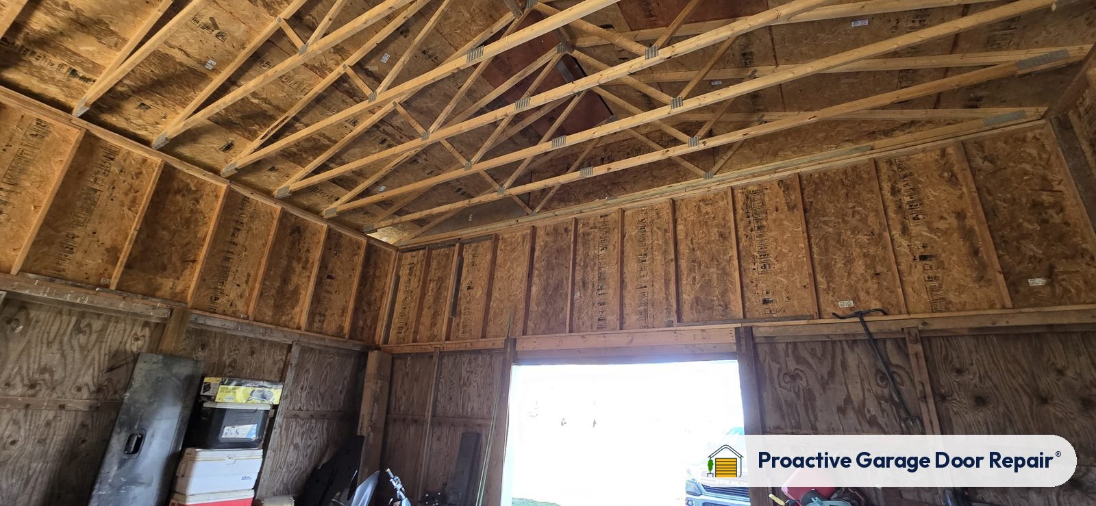 Garage door springs, tracks and hardware serviced by Proactive Garage Door Repair in Elyria, Ohio