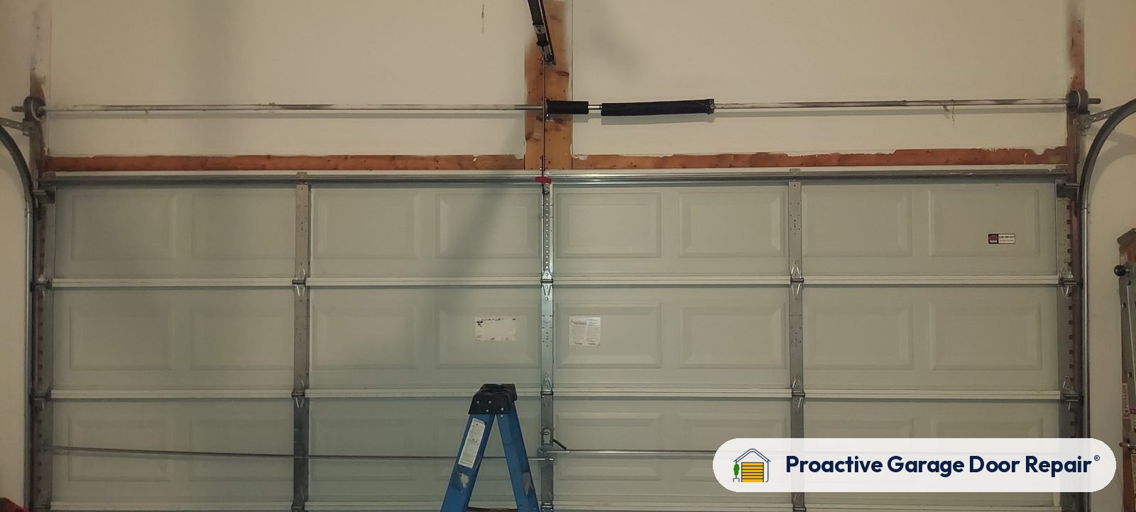 Garage door springs, tracks and hardware serviced by Proactive Garage Door Repair in Macedonia, Ohio